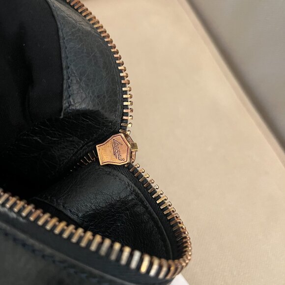 Authentic Balenciaga Work Leather Bag - 2011 Anthracite G21 Rose Gold Hardware - Picture 14 of 16